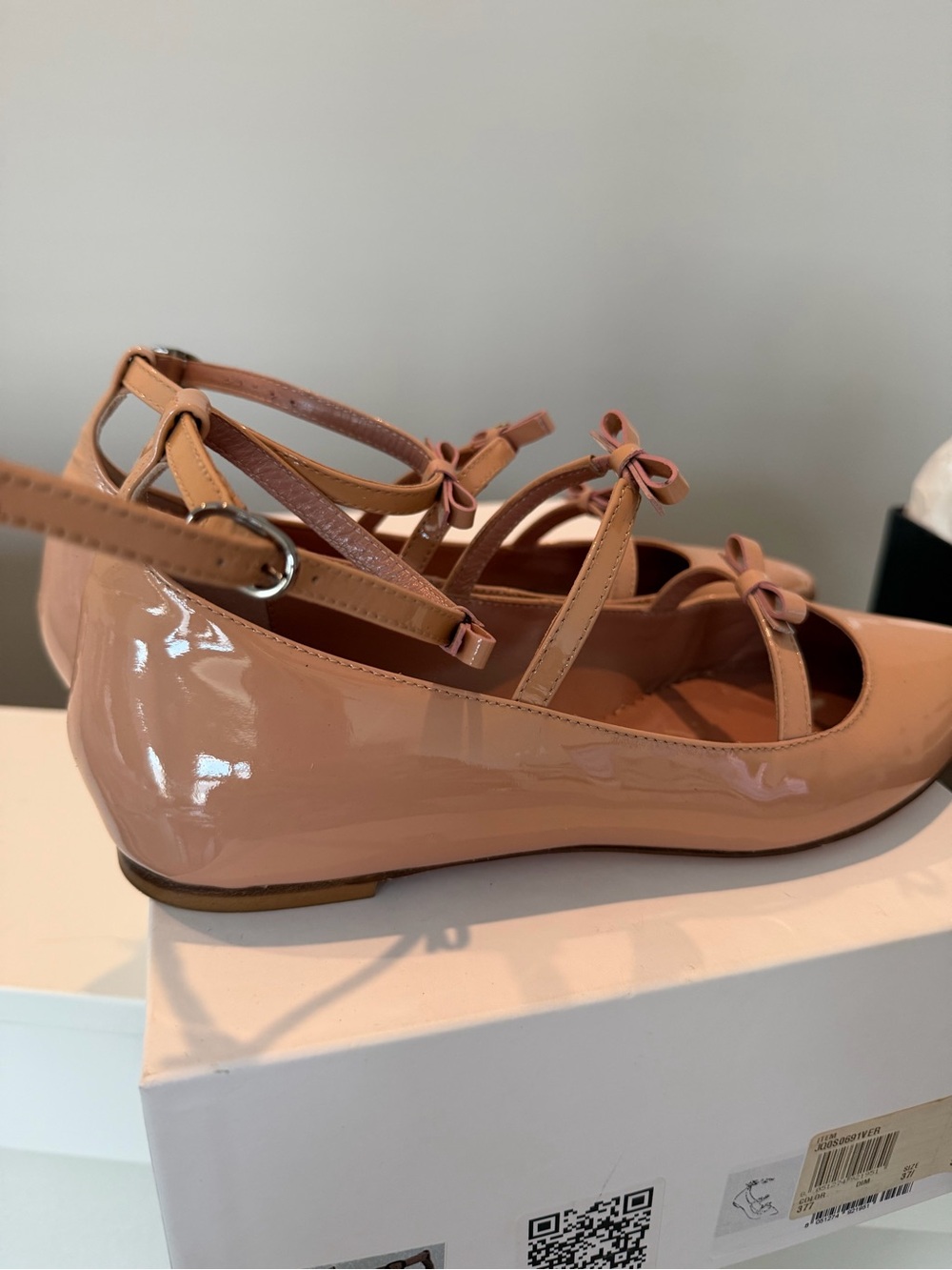 Red Valentino Bow flats size 37.5 - Picture 2 of 6